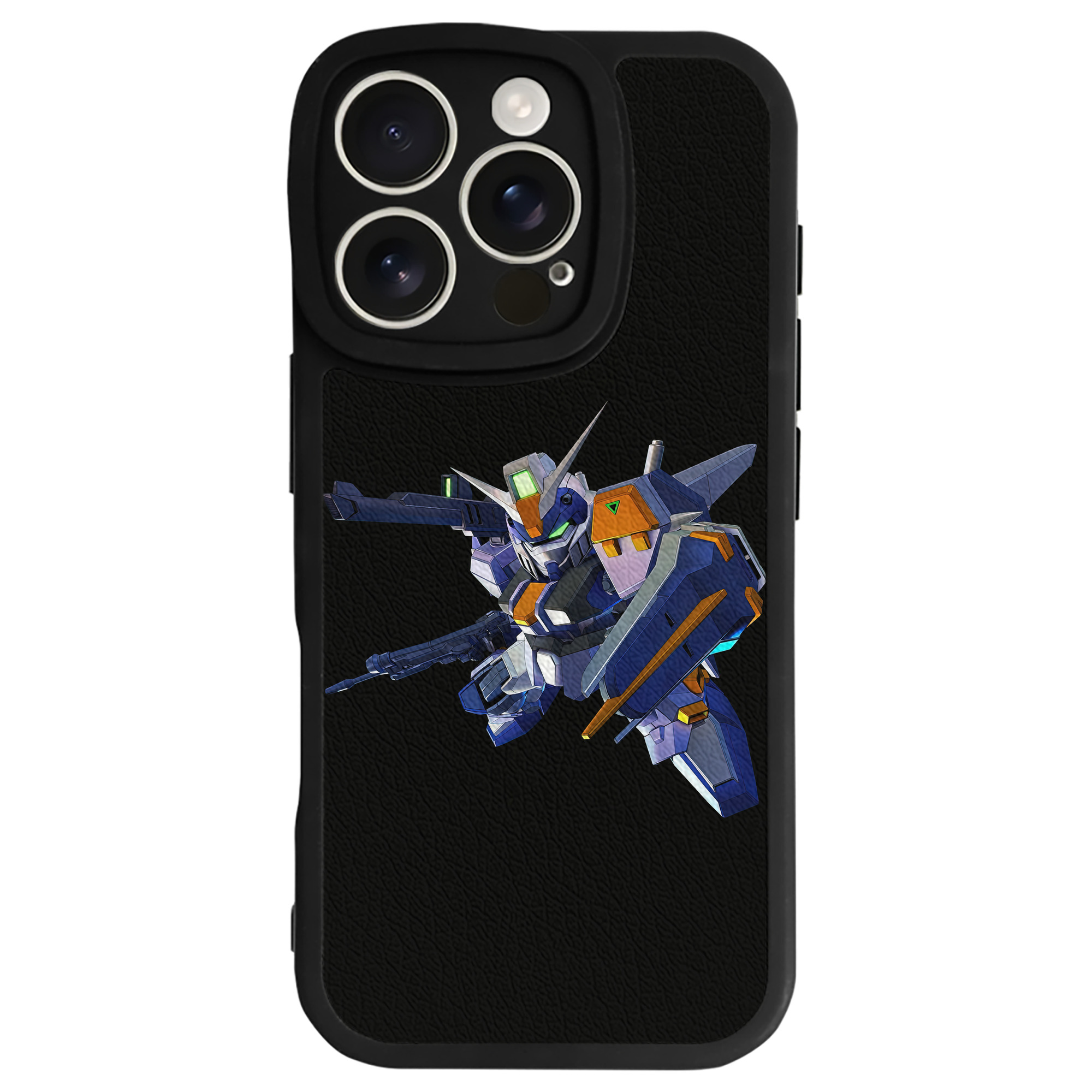 （画像用） 機動戦士ガンダム Mobile Suit Gundam 【iPhone 16シリーズ対応】シリコンスマホケース（レザー調） 材質：シリコン